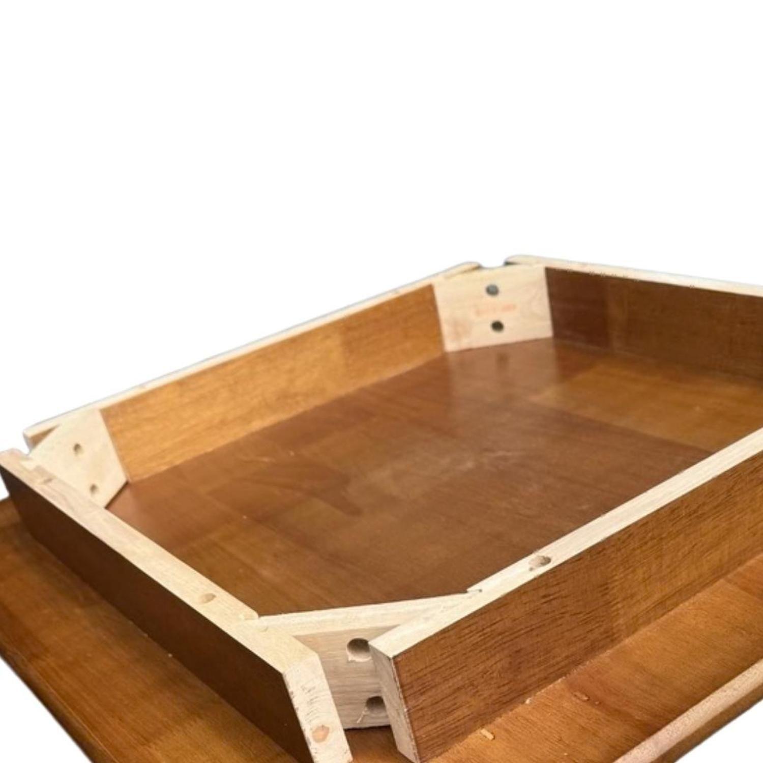 Mesa Cuadrada Cosmo 70x70 cm | Madera Oscura-5