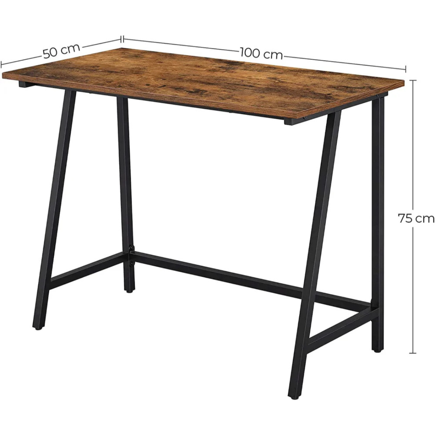 Escritorio Industrial Jackson 100 cm | Estilo Industrial-5