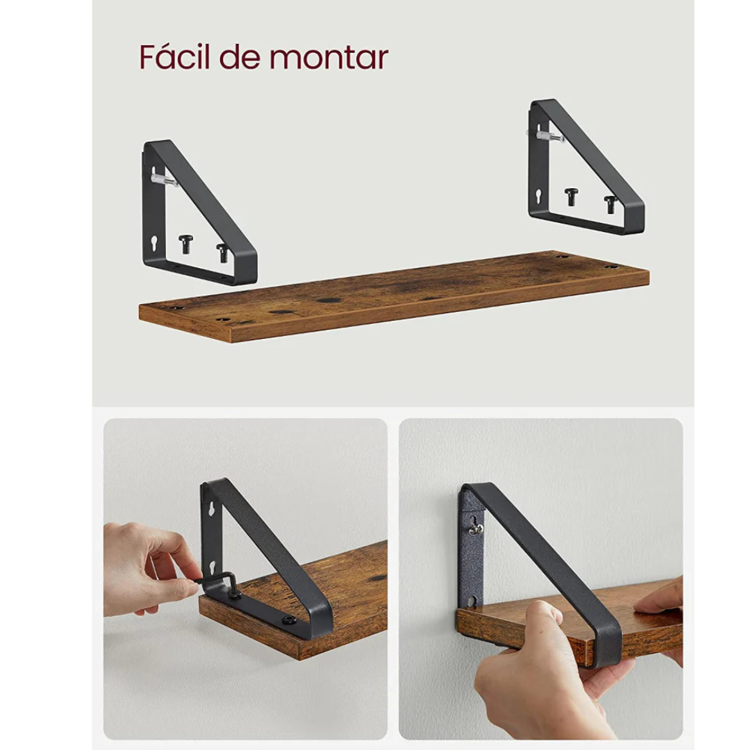 Repisas Flotantes Yodo | Estilo Industrial-3