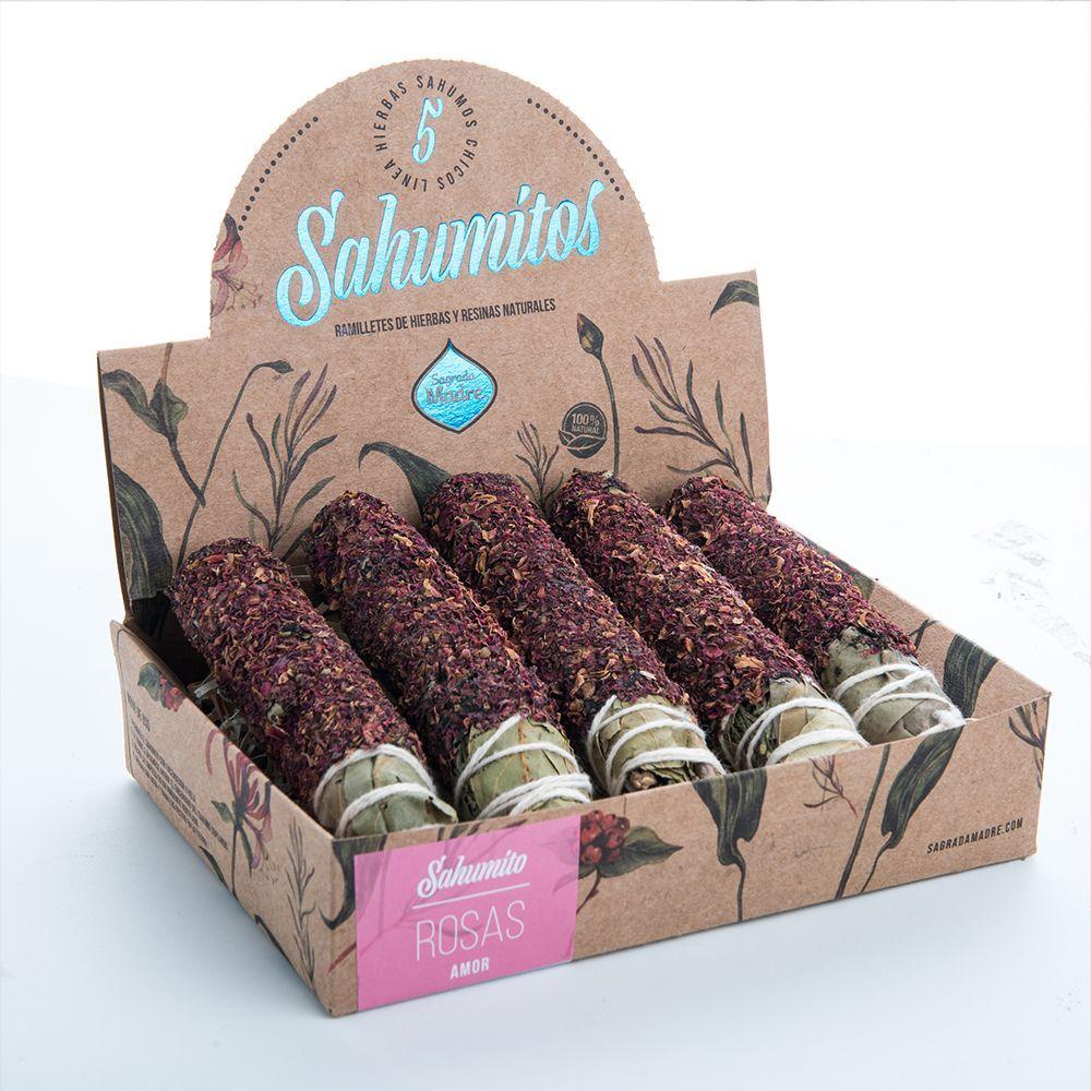 Caja Sahumitos Rosas x 5-0