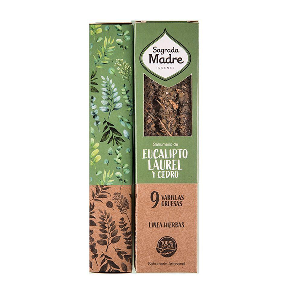 Sahumerio Eucalipto Laurel & Cedro-0
