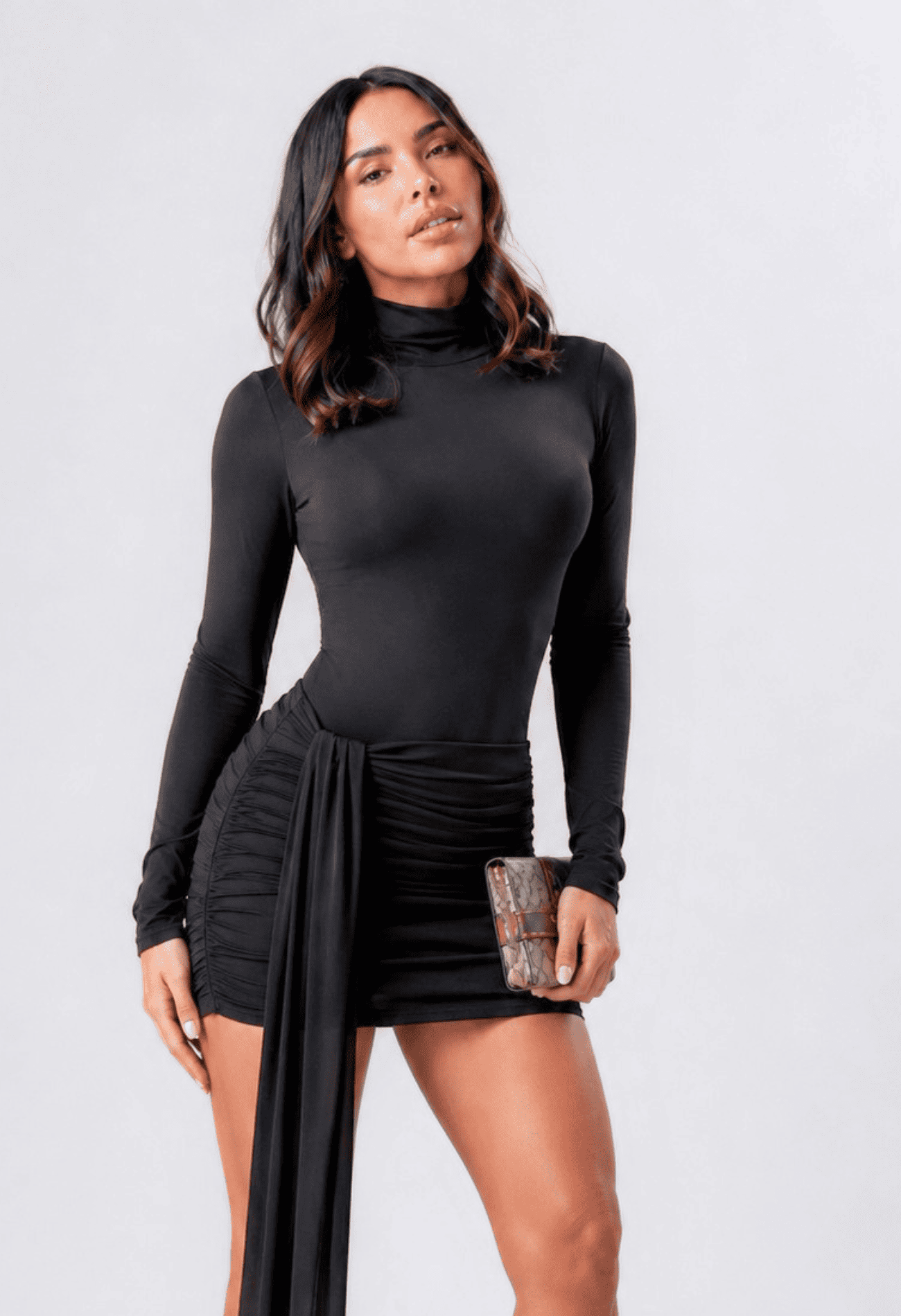Conjunto Falda y body manga larga Manu-0