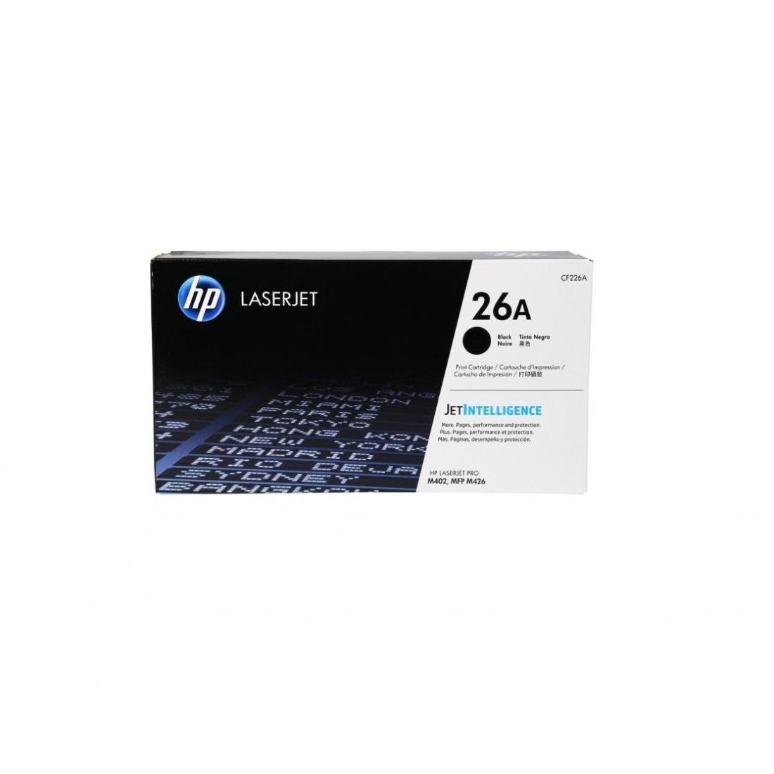 TONER HP 26A CF226A NEGRO ORIGINAL LASERJET-3