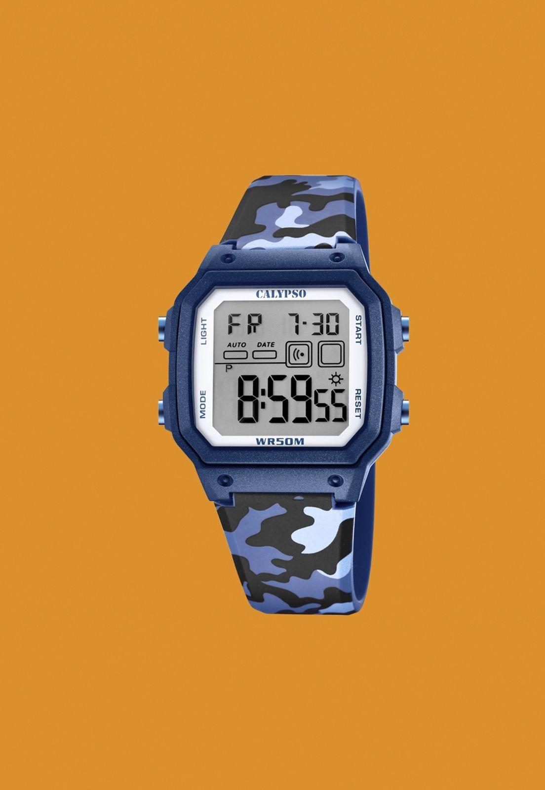 Reloj K5812/3 Calypso Blanco Hombre Digital Crush-1