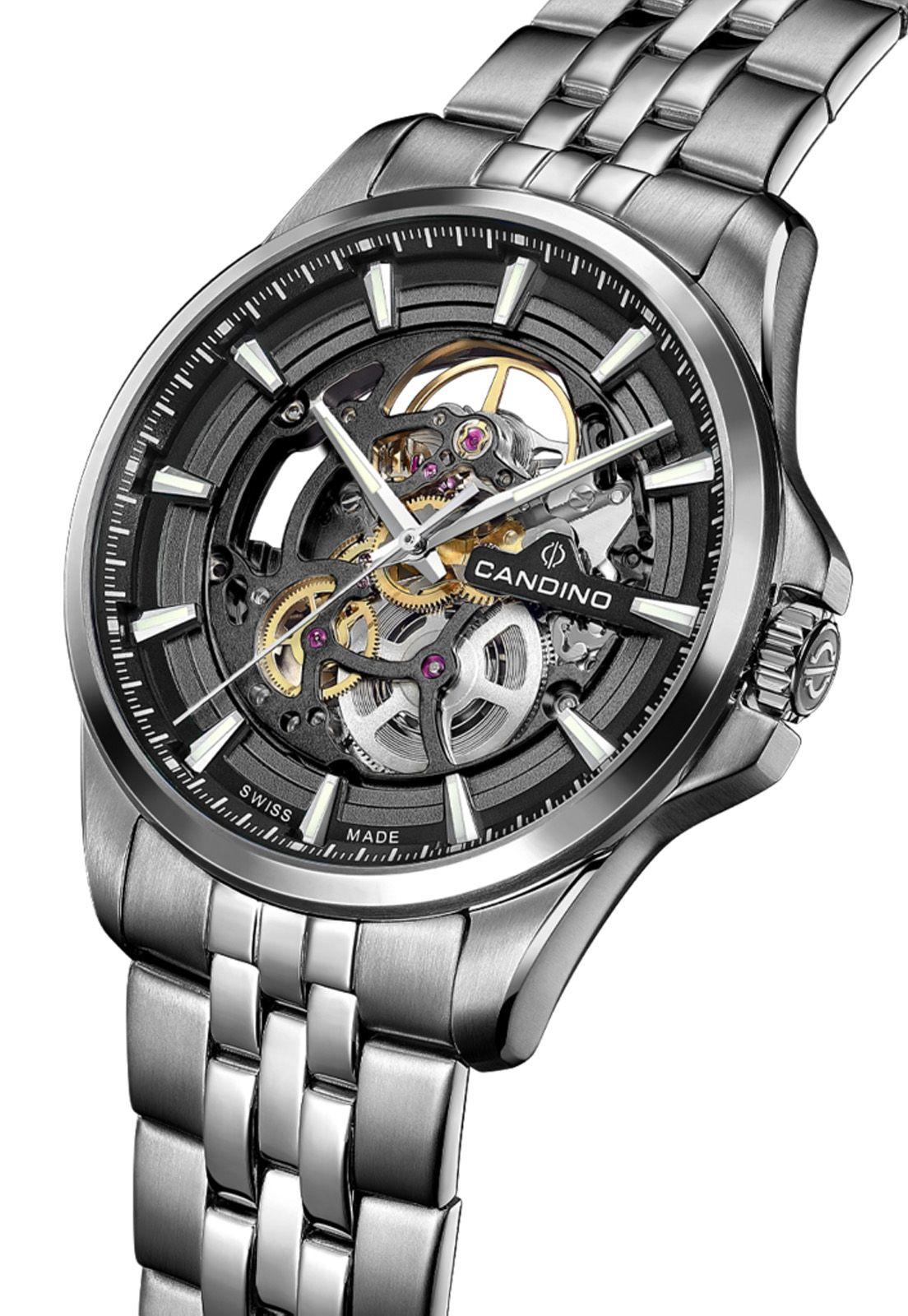 Reloj C4782/3 Candino Swiss Negro Hombre Automático-3