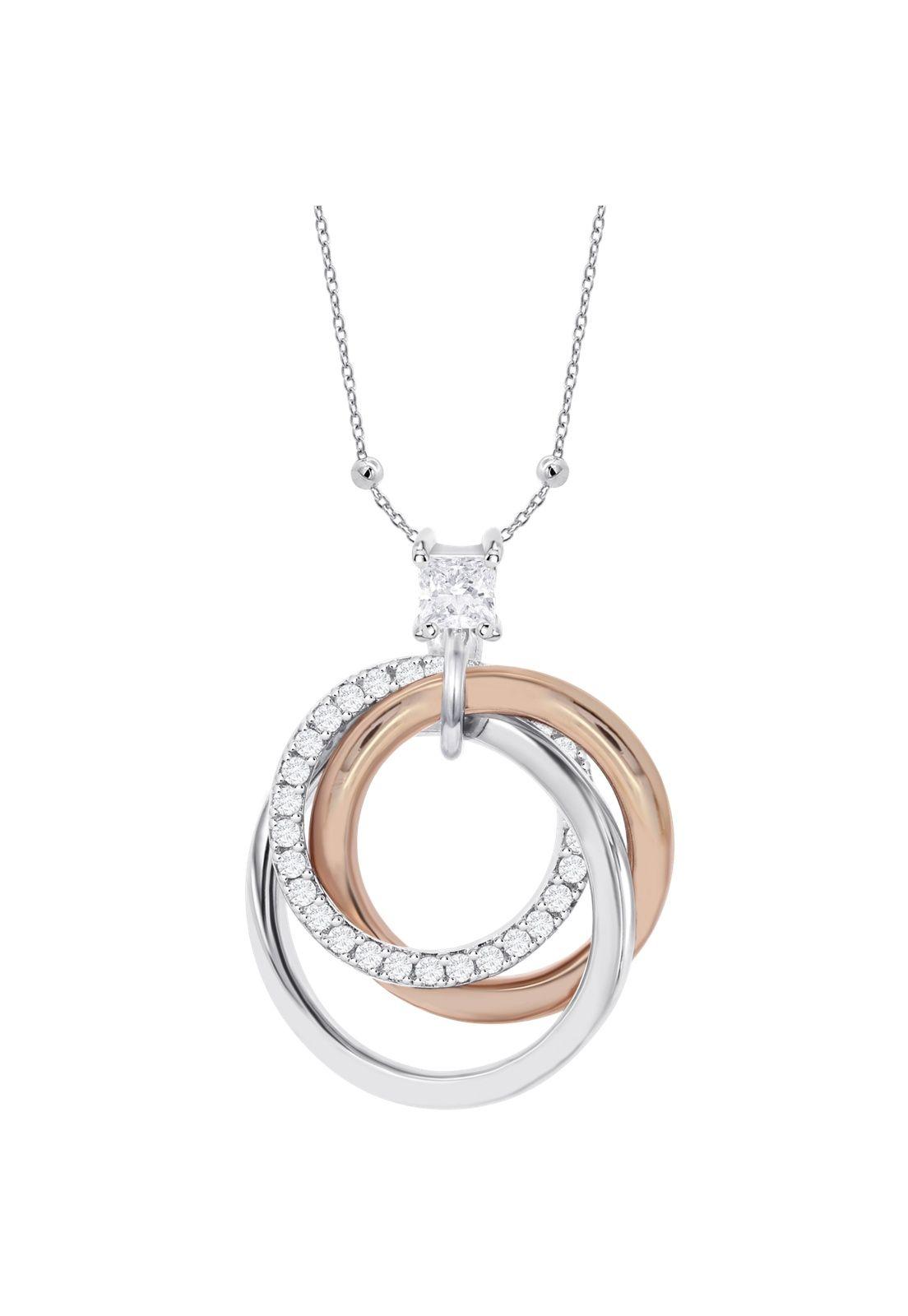Collar LP3967-1/1 Lotus Silver Mujer Plateado Trendy-1