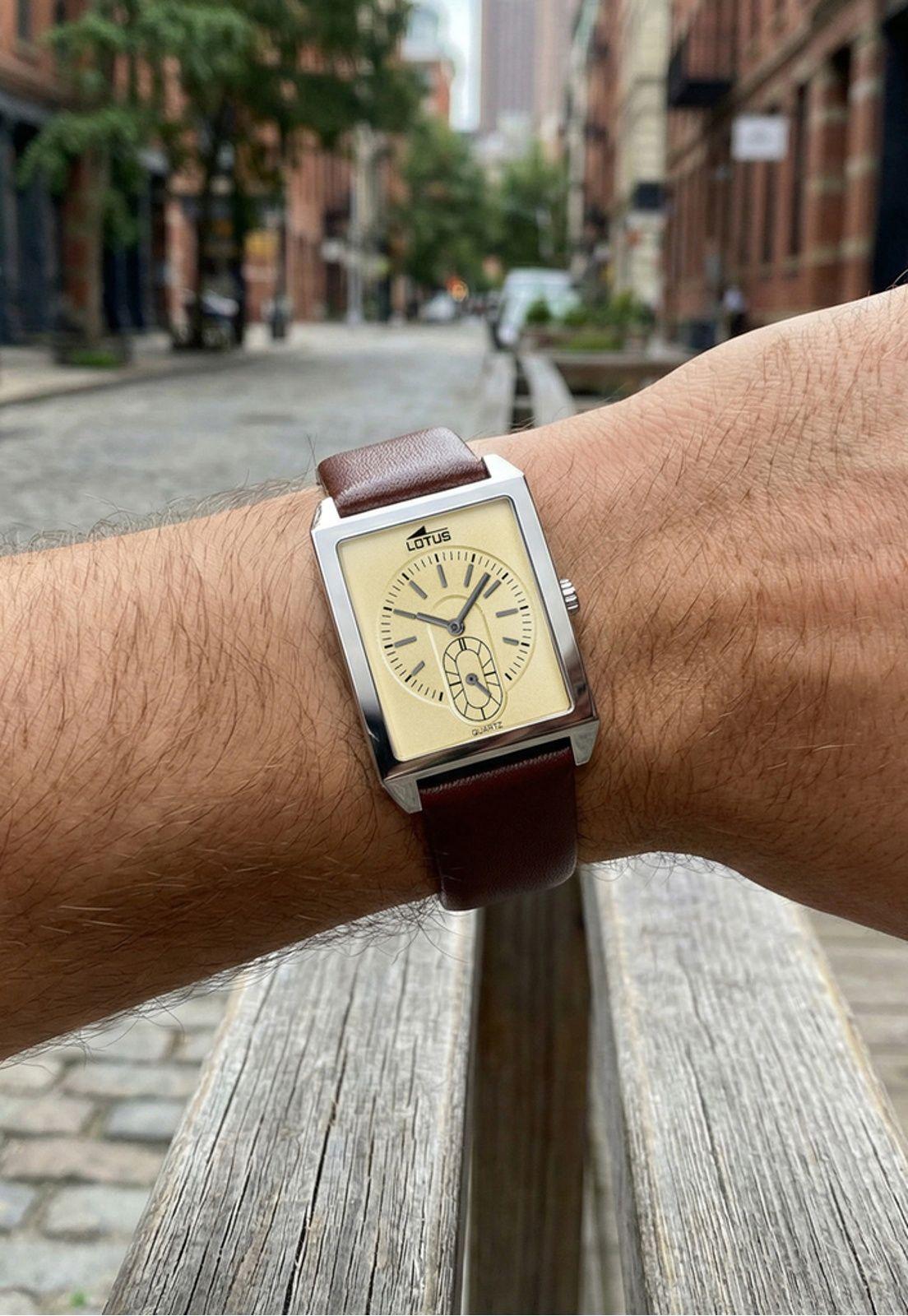 Reloj 19078/2 Lotus Dorado Hombre Crono Deportivo-4