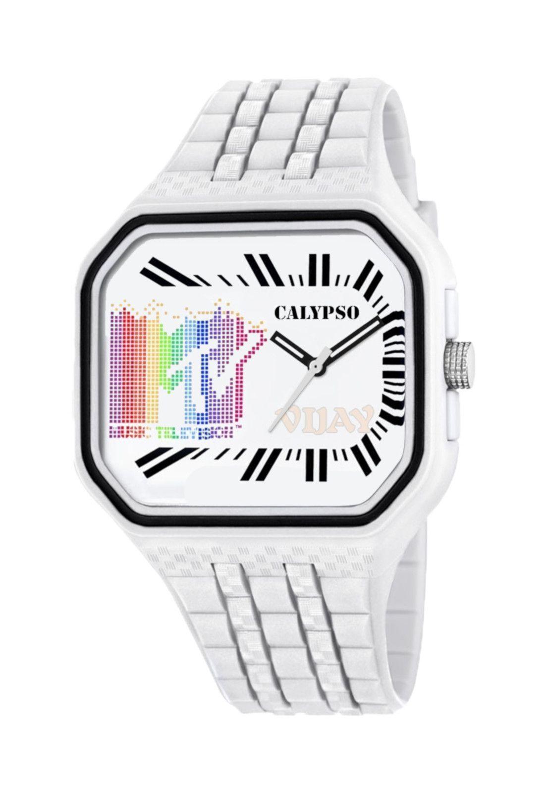 Reloj KTV5628/1 Calypso Blanco Hombre MTV-0