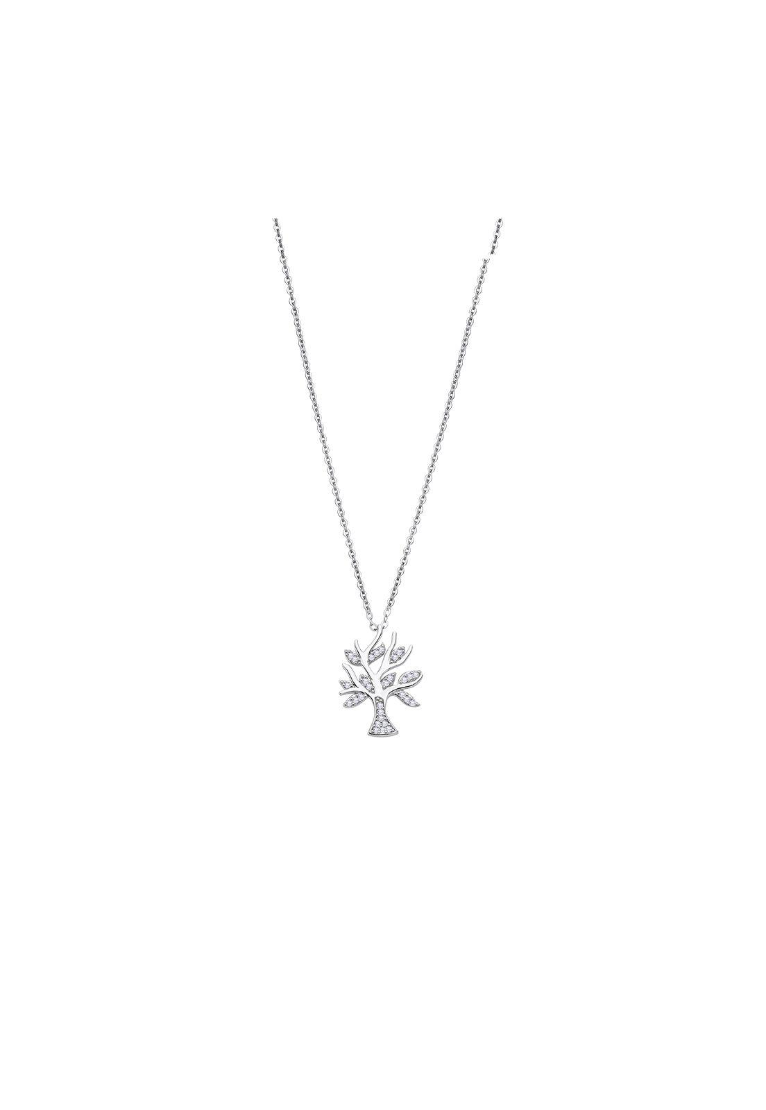 Collar LP3064-1/1 Lotus Silver Mujer Pure Essential-0