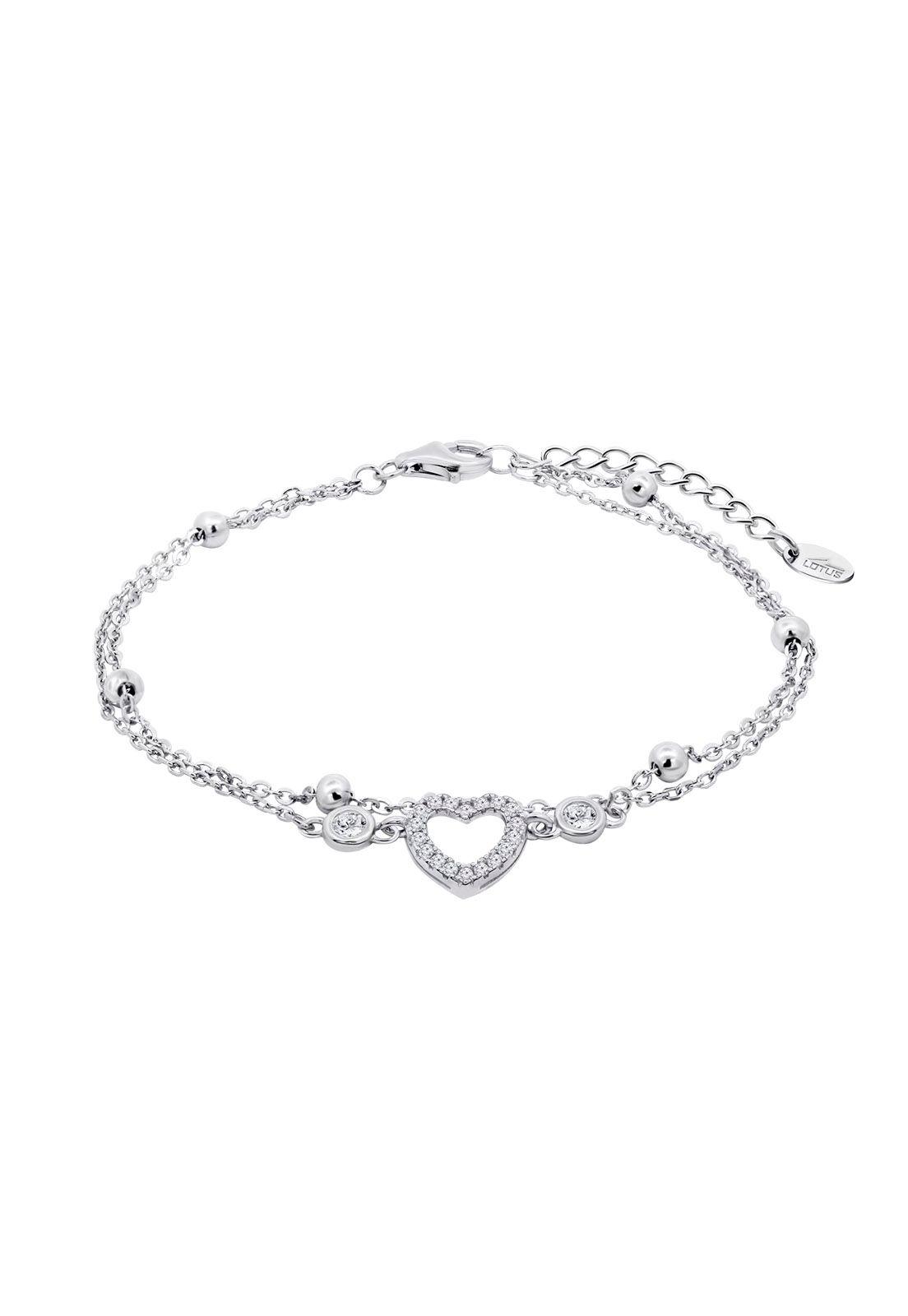Pulsera LP3818-2/1 Lotus Silver Mujer Moments-0