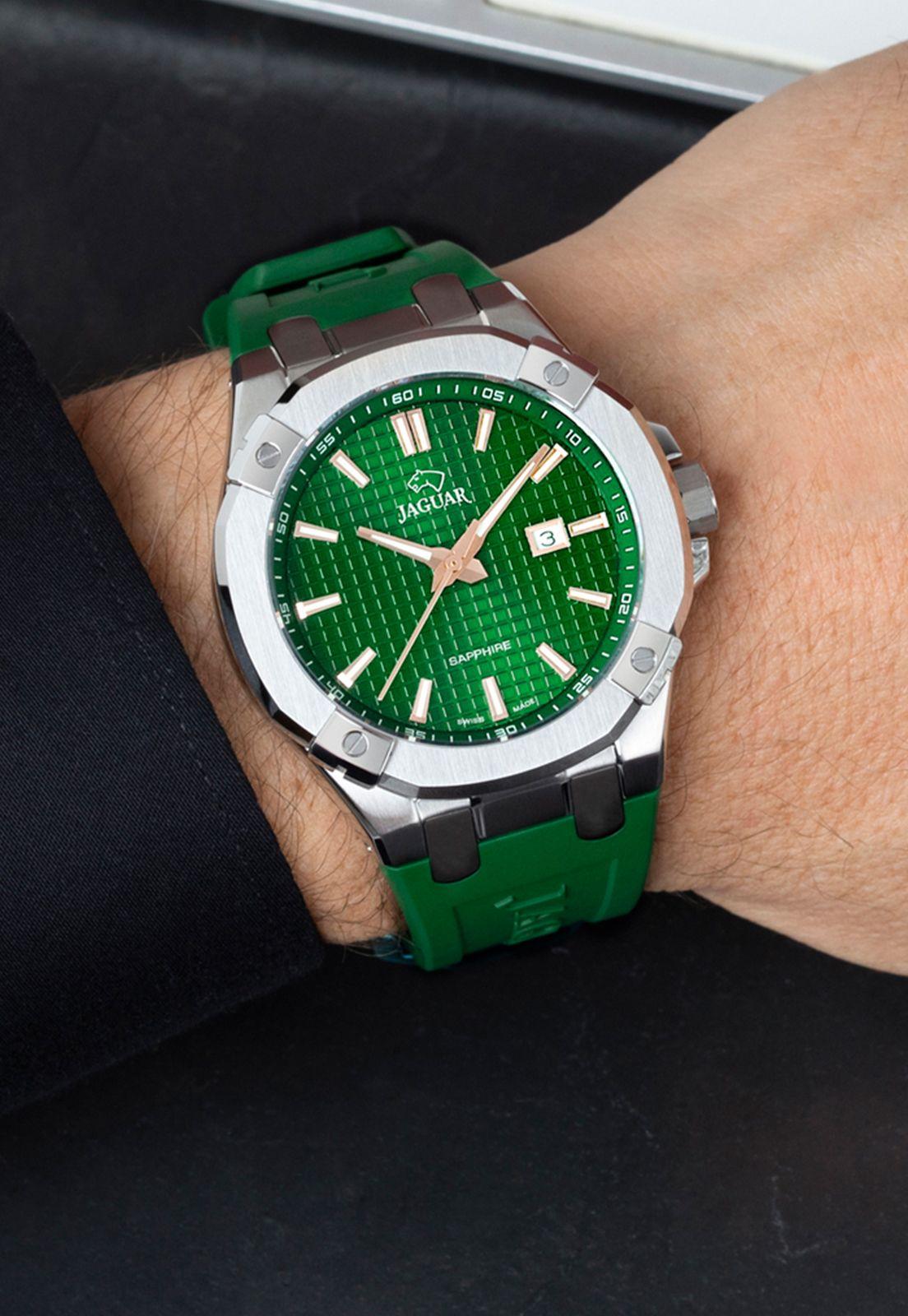 Reloj J1010/3 Jaguar Swiss Verde Hombre Diplomatic-3