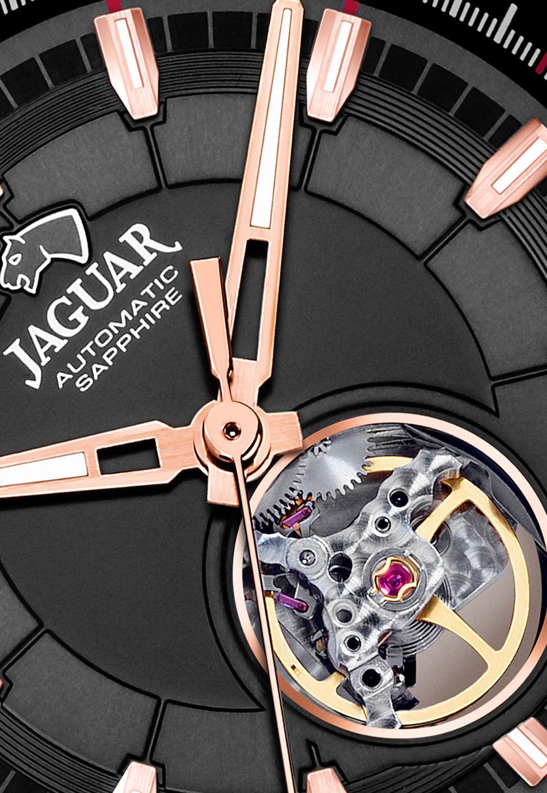 Reloj J814/A Jaguar Negro Hombre Automatico-4