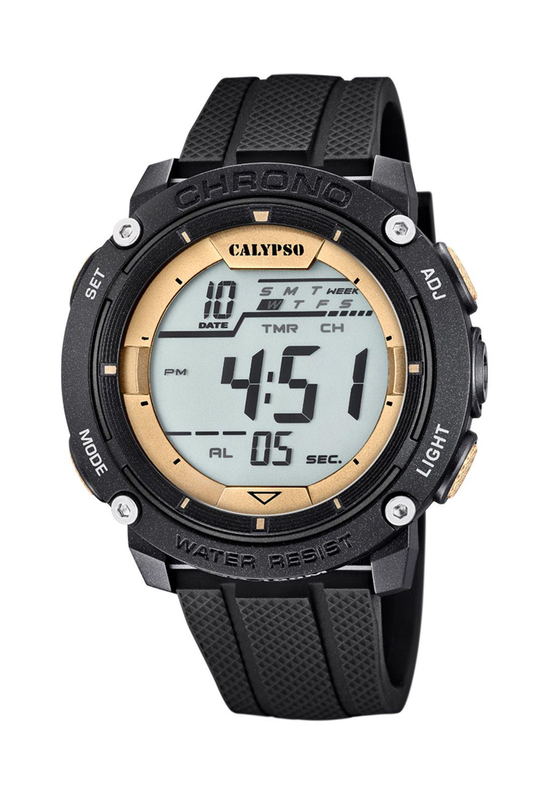 Reloj K5820/4 Calypso Dorado Mujer Digital For Man-0