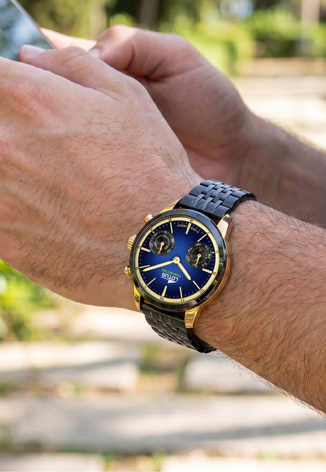 Reloj 19095/1 Lotus Hombre Negro Hybrid-4