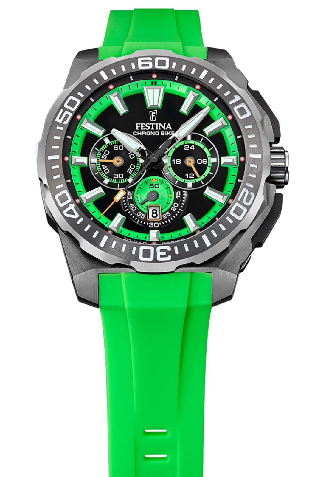 Reloj F20725/3 Festina Negro Hombre Chrono Bike-2