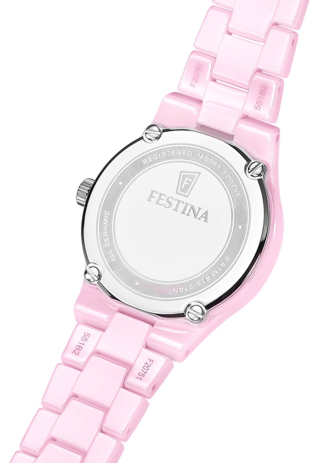 Reloj F20751/2 Festina Rosa Mujer Ceramic-2