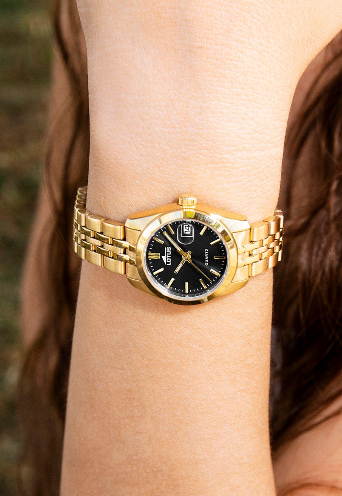 Reloj 18993/6 Lotus Negro Mujer The Ambassadors Collections-2