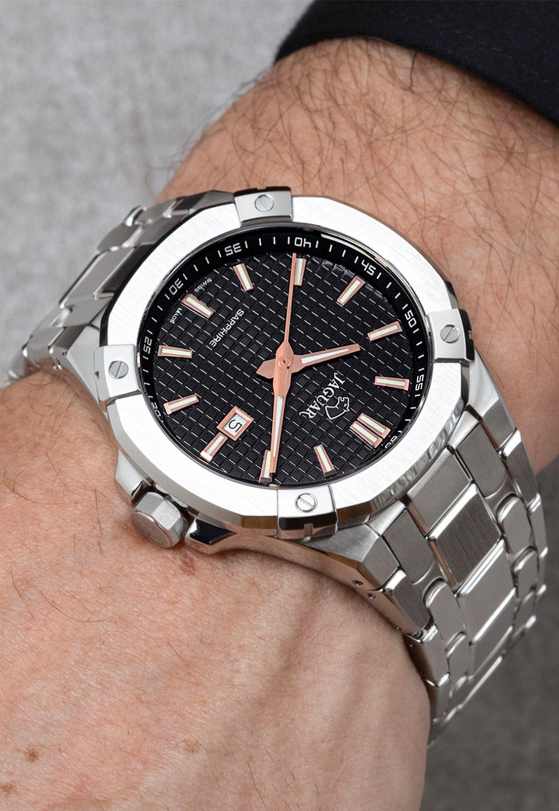 Reloj J1009/4 Jaguar Swiss Negro Hombre Diplomatic-3