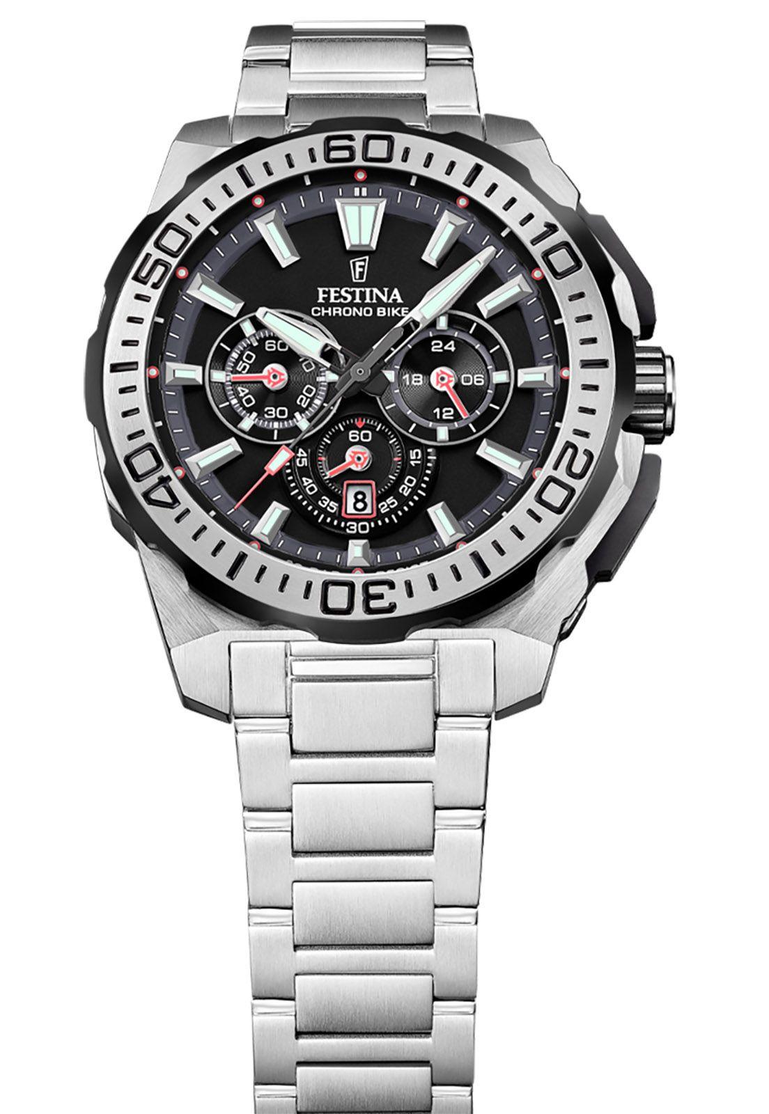 Reloj F20724/7 Festina Negro Hombre Chrono Bike-3