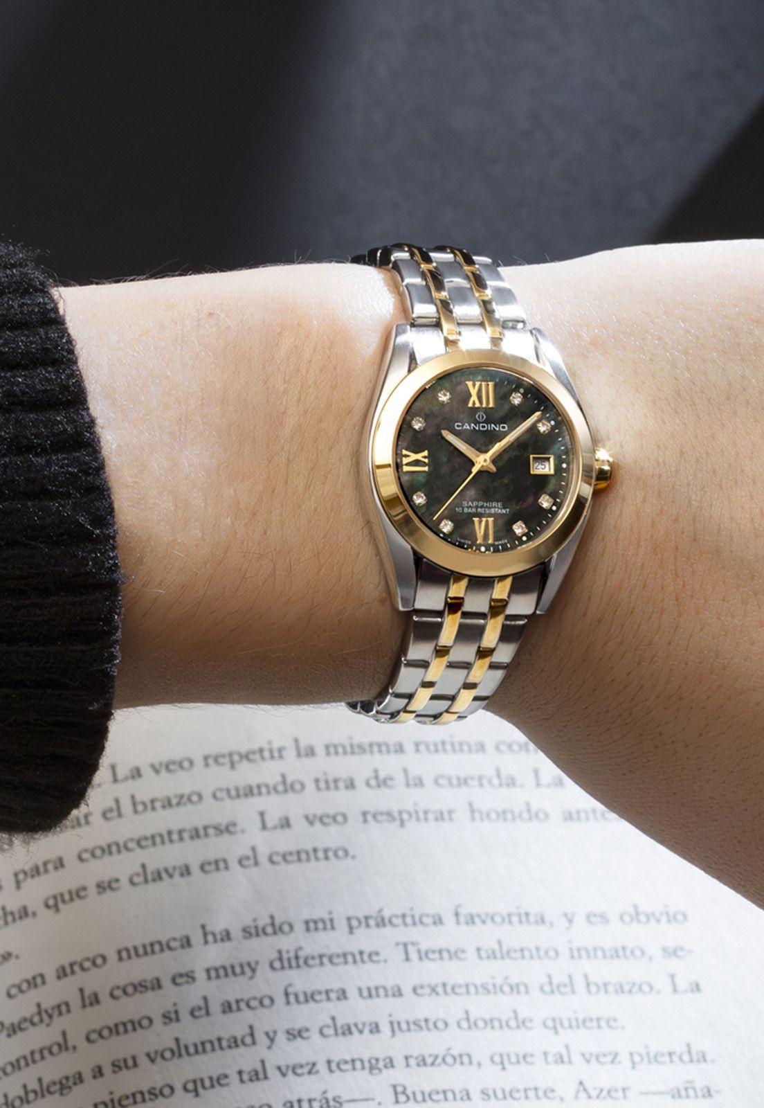 Reloj C4704/H Candino Swiss Negro Mujer Couples Classic-3