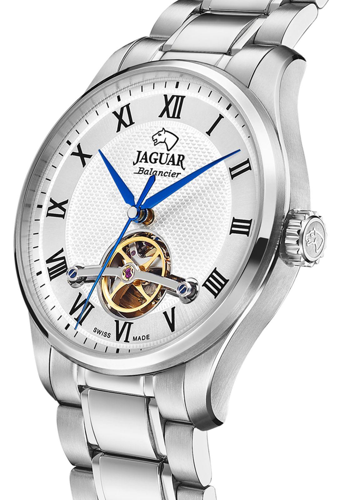 Reloj J965/2 Jaguar Plateado Hombre Automatico-3
