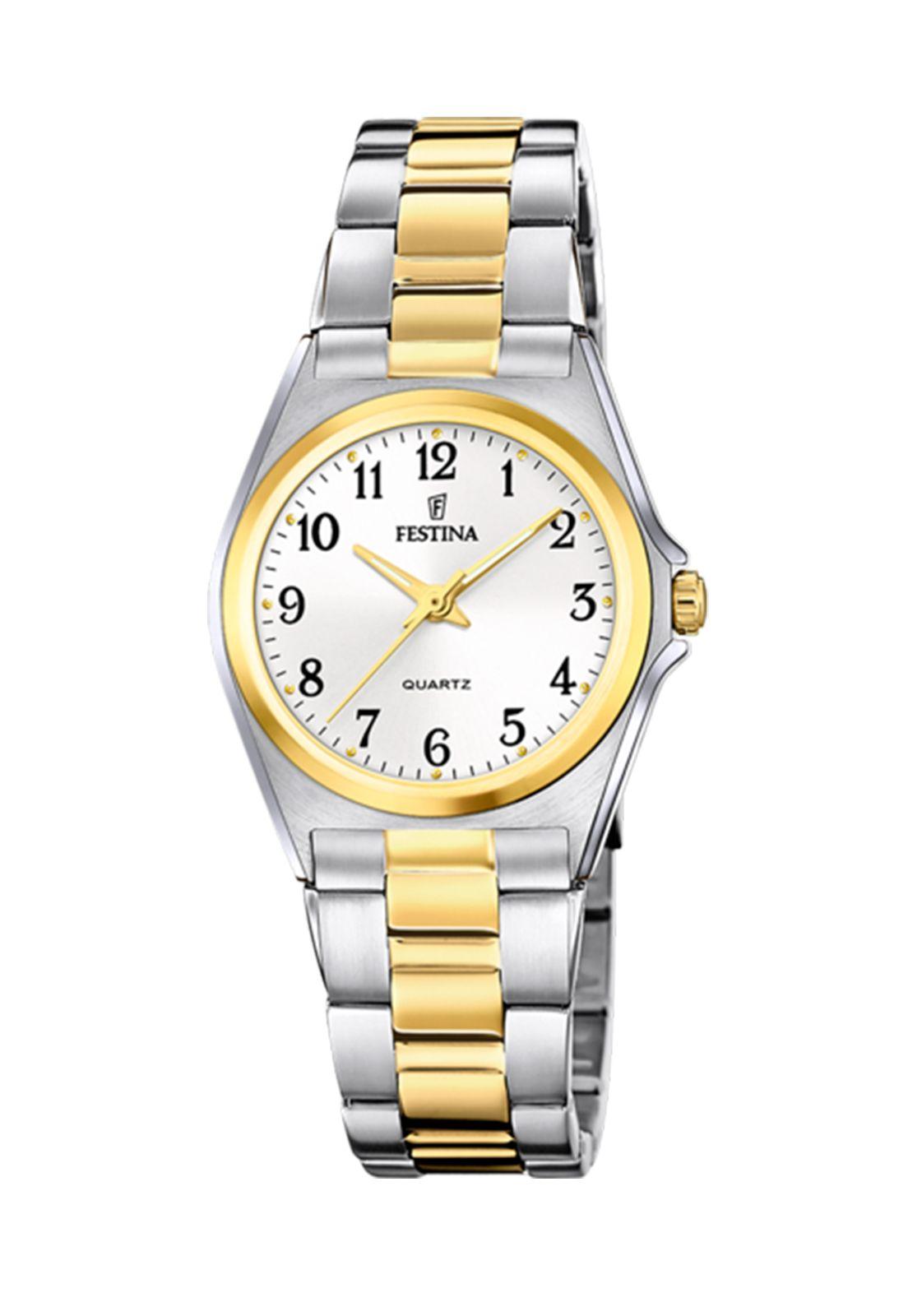 Reloj F20556/1 Festina Blanco Mujer Acero Clasico-0