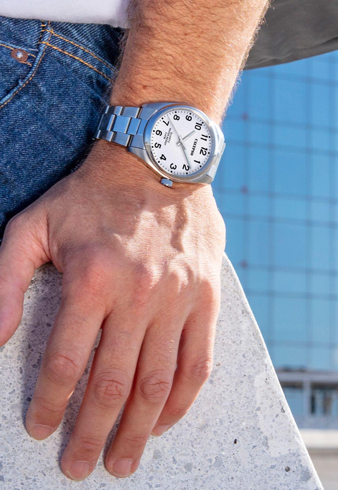 Reloj K5862/1 Calypso Blanco Hombre Basic-2