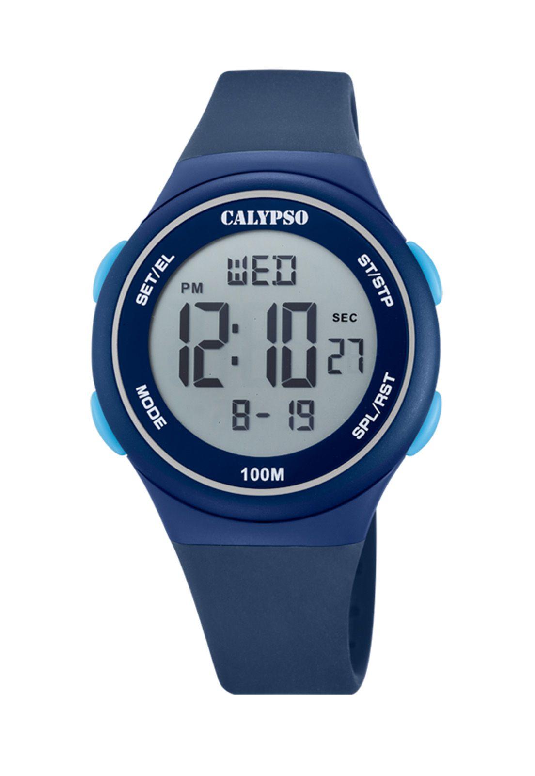 Reloj K5804/2 Calypso Azul Infantil Color Run-0