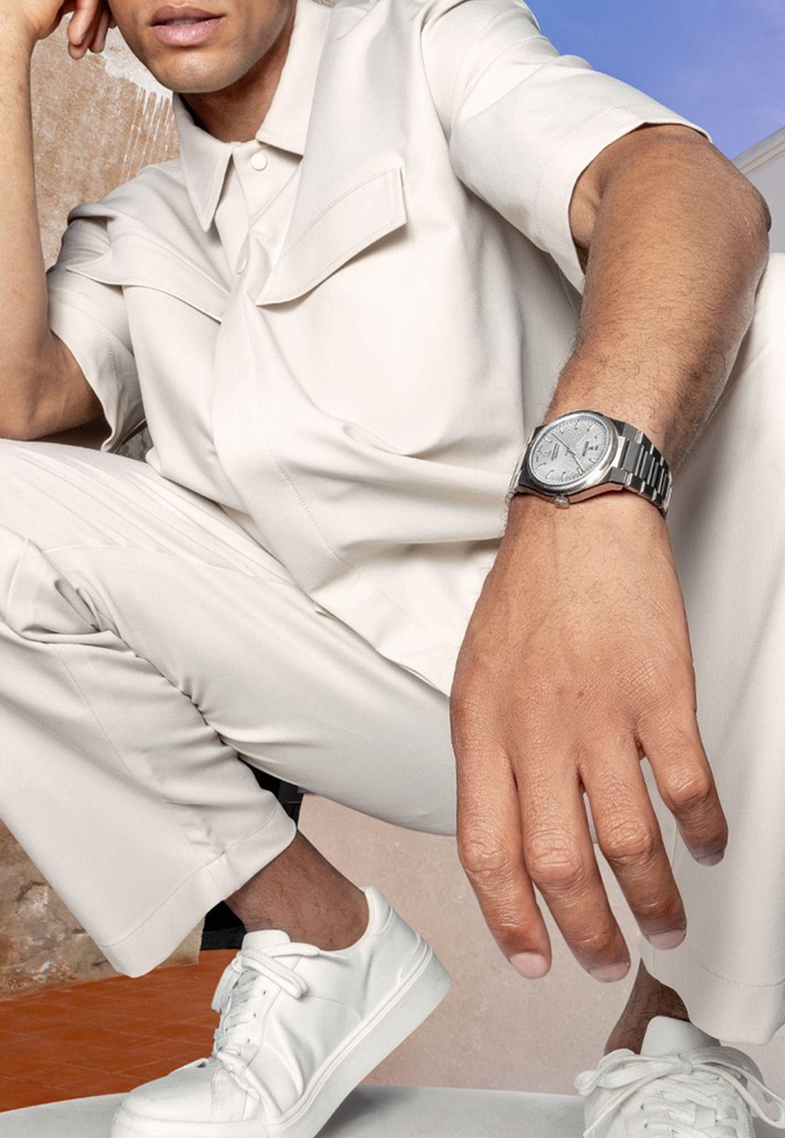 Reloj F20051/2 Festina Swiss Plateado Hombre Rive Collection-5