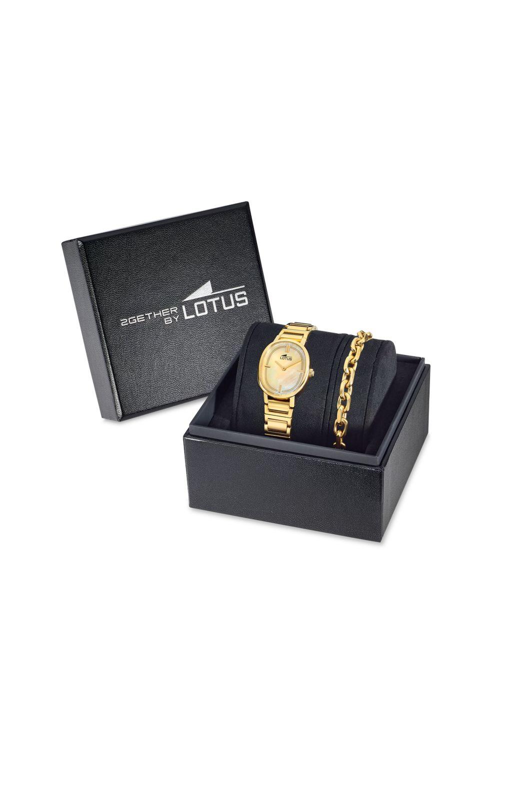 Reloj 19013/2 Lotus Dorado Mujer 2Gether-2