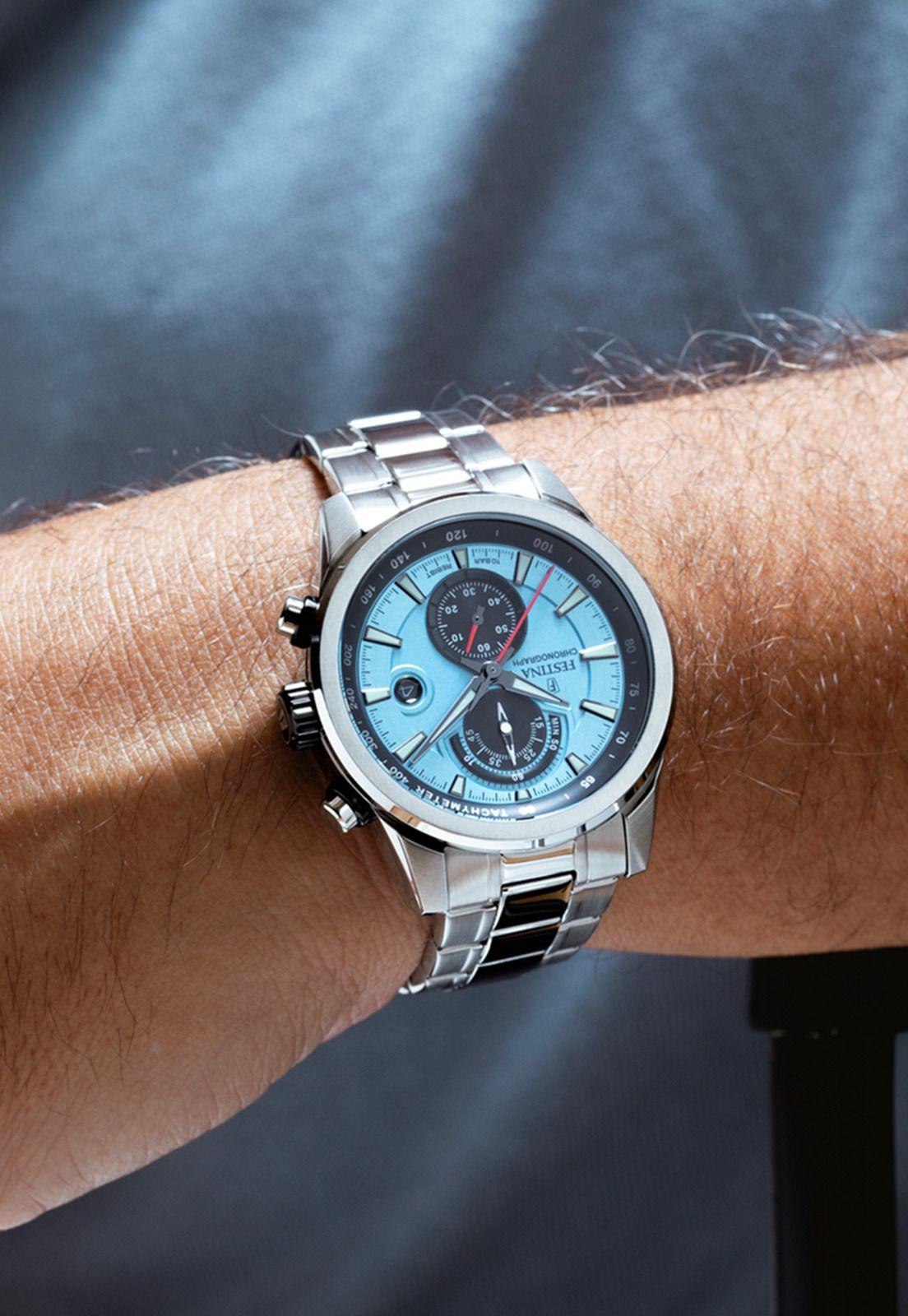 Reloj F20694/2 Festina Azul Hombre Timeless Chronograph-2