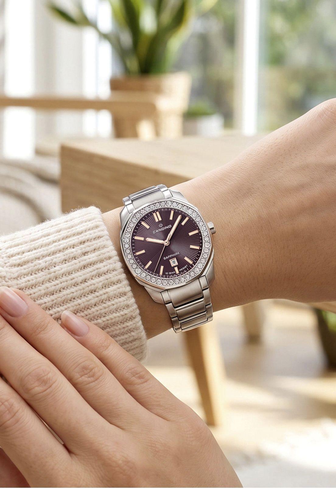 Reloj C4756/C Candino Swiss Mujer Plateado Couple Sport-2