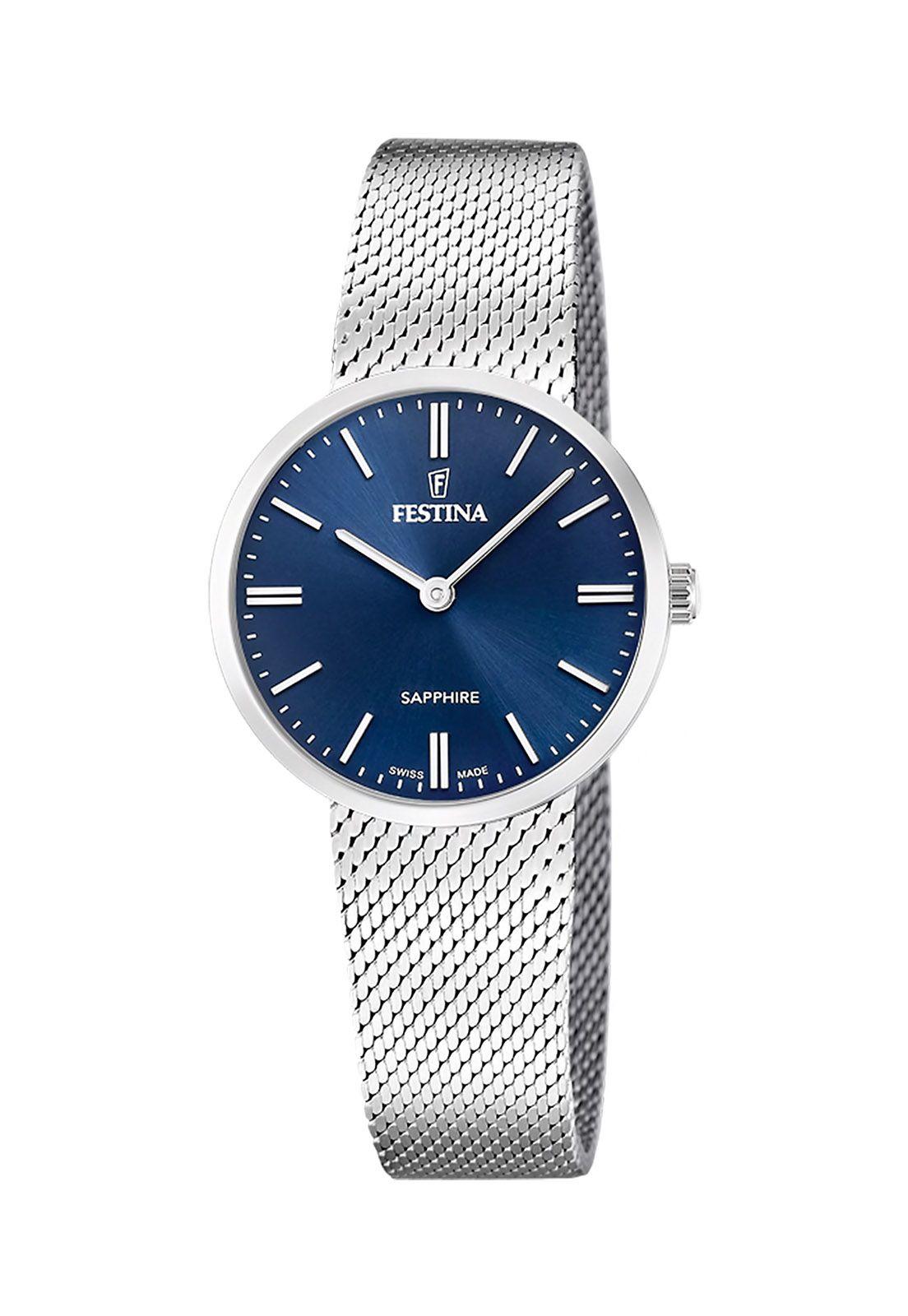 Reloj F20075/3 Festina Swiss Azul Mujer Grace-0