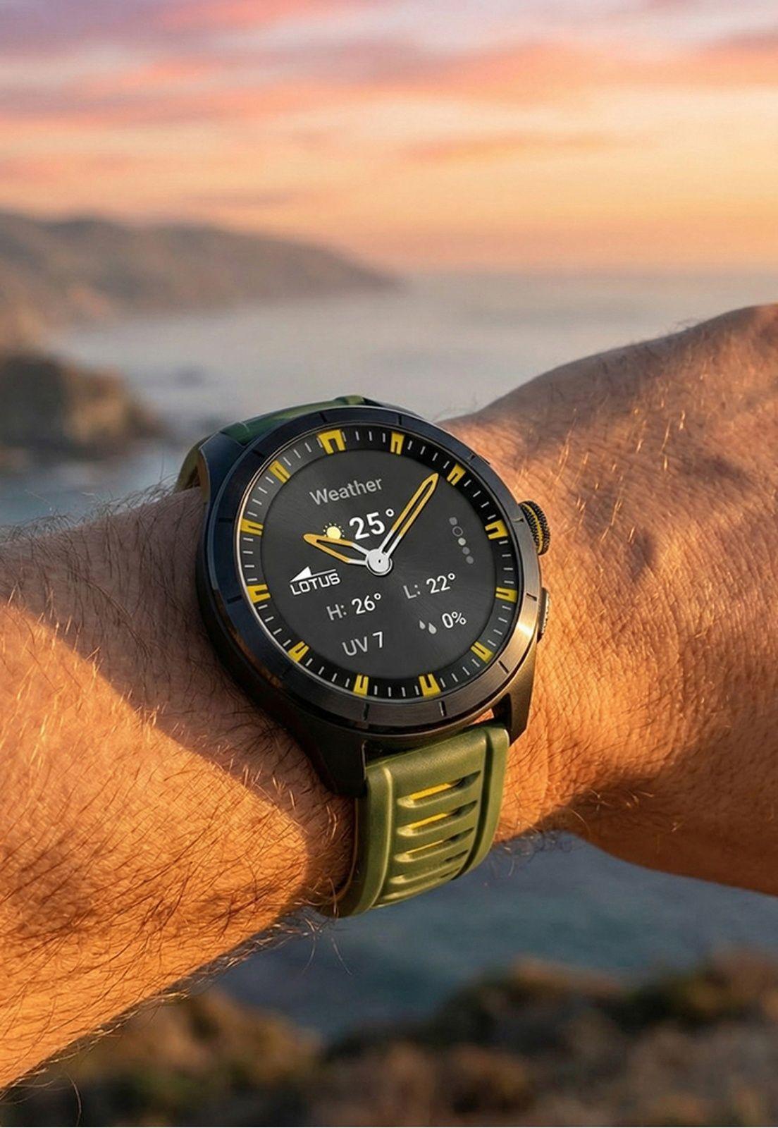 Reloj 20001/7 Lotus Negro Hombre Connected Full D-3