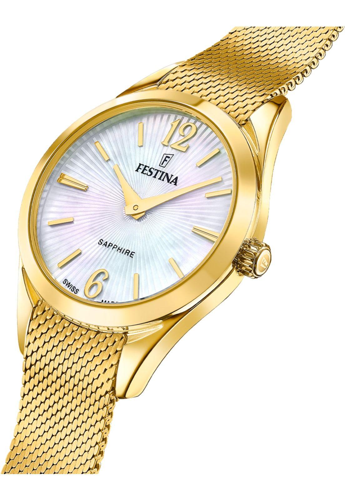 Reloj F20077/1 Festina Swiss Blanco Mujer GRACE-2