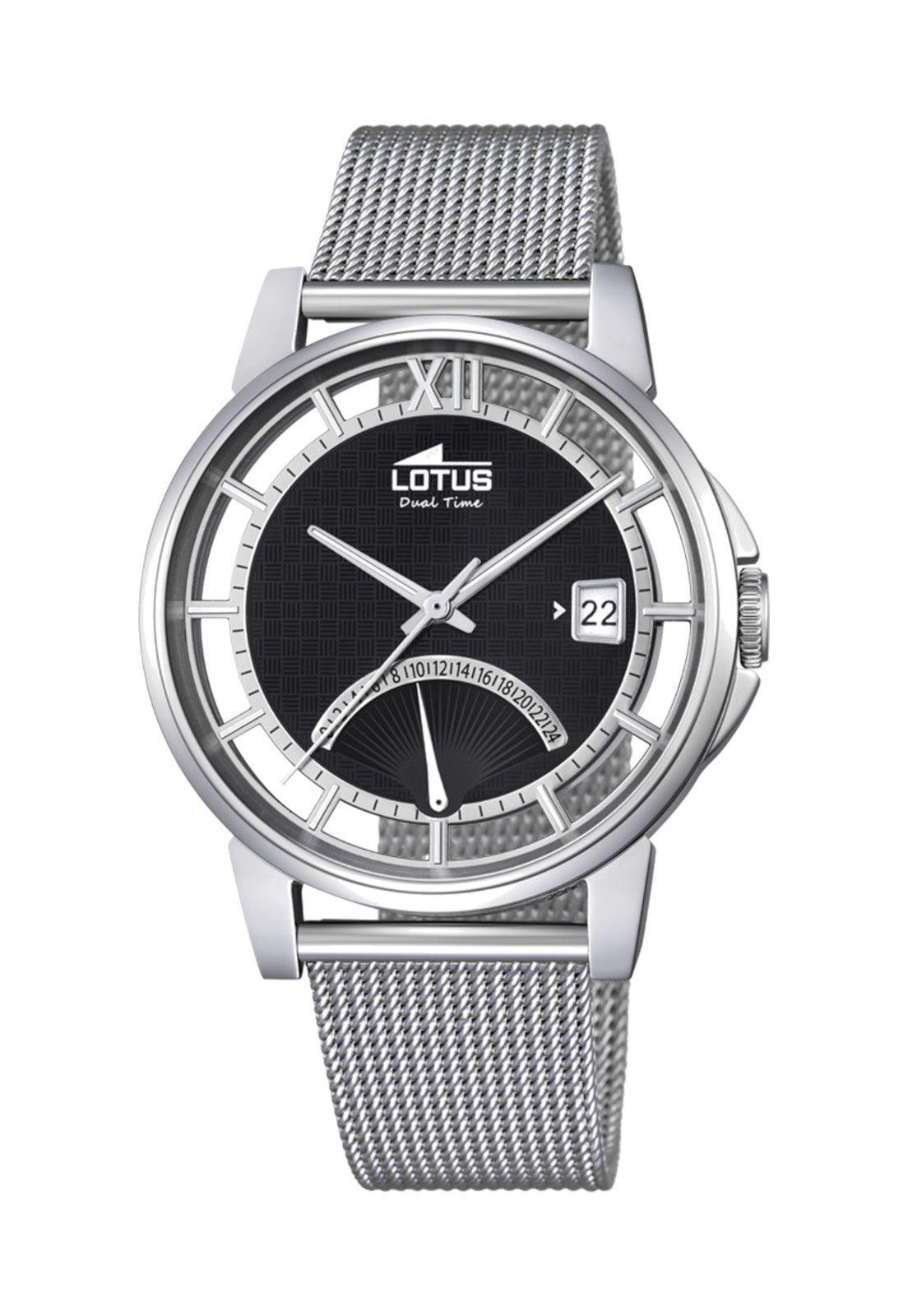 Reloj 18326/2 Lotus Negro Hombre Minimalist-0