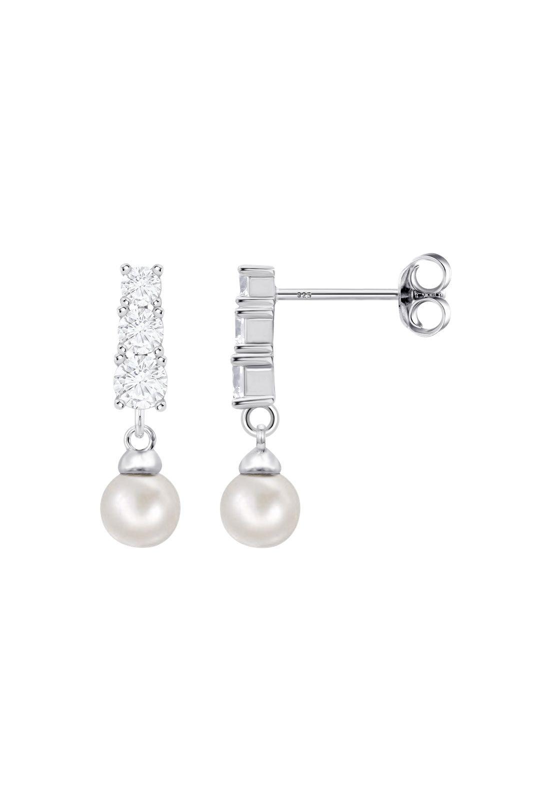 Aros LP3962-4/1 Lotus Silver Mujer Plateado Pearls-1