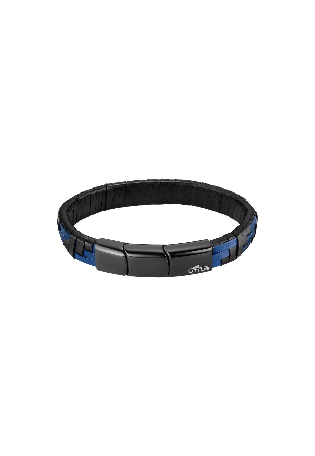 Pulsera LS2533-2/1 Lotus Style Hombre Azul Men In Black-0