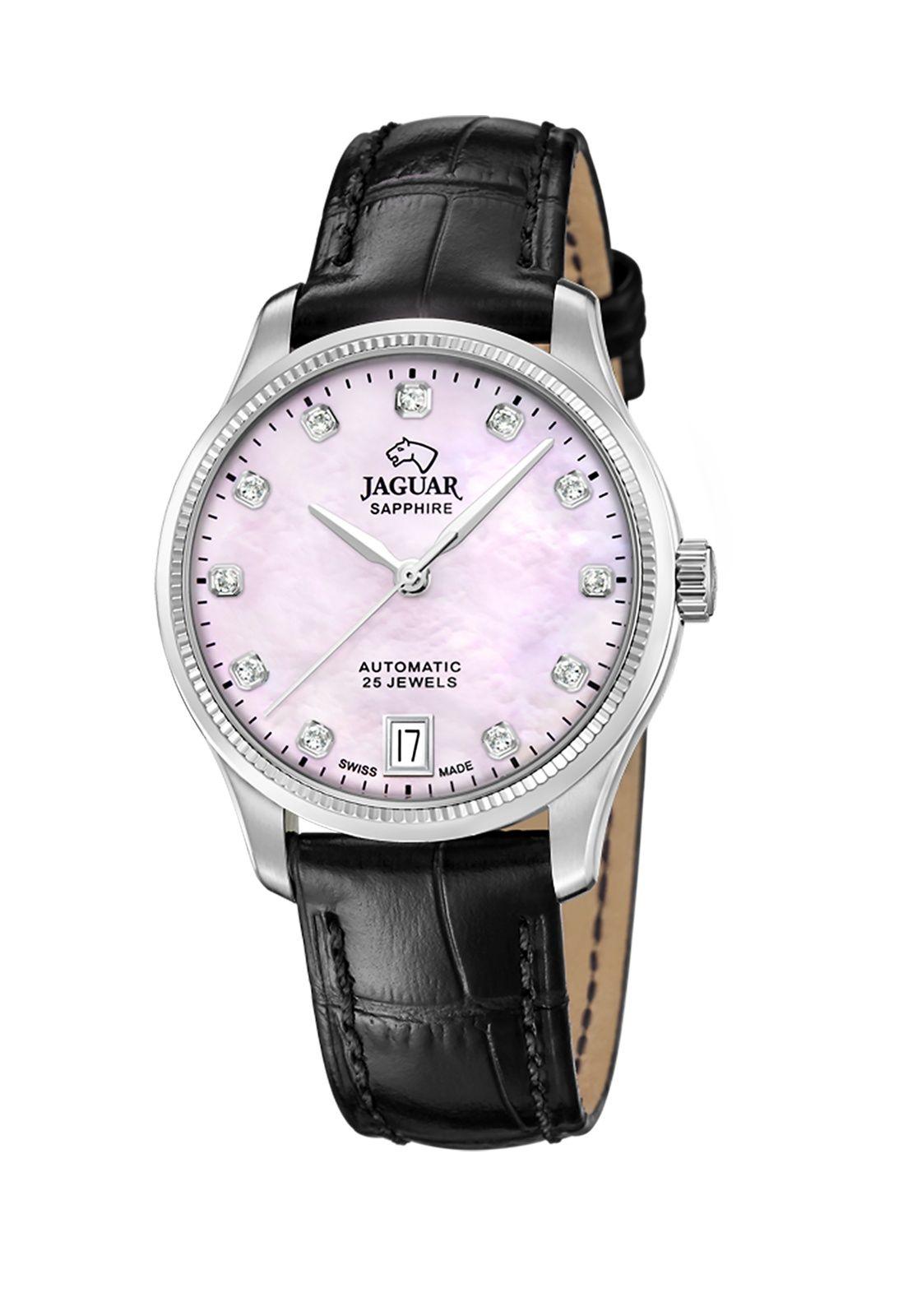 Reloj J1000/4 Jaguar Swiss Rosa Mujer Automático-2
