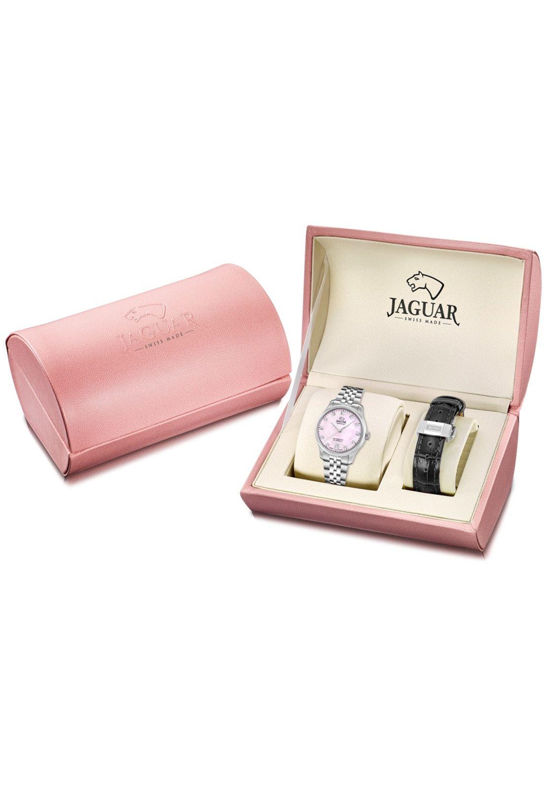 Reloj J1000/4 Jaguar Swiss Rosa Mujer Automático-5