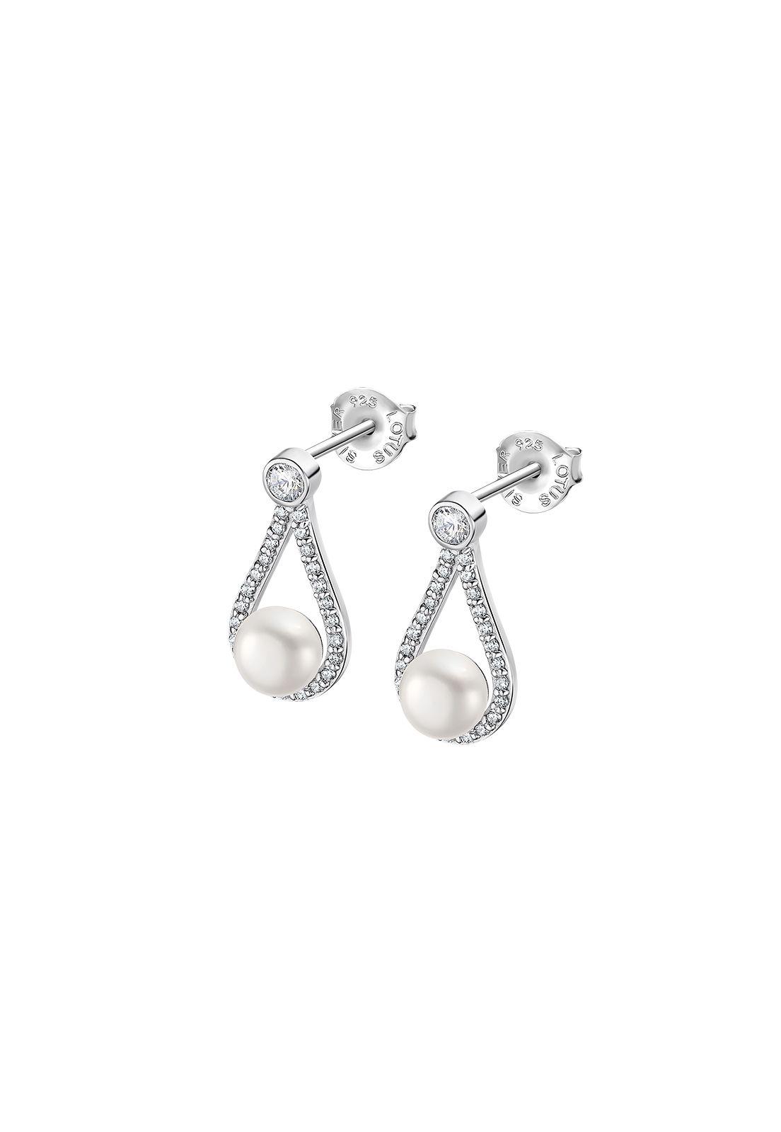 Aros LP3481-4/1 Lotus Silver Mujer Pearls-0