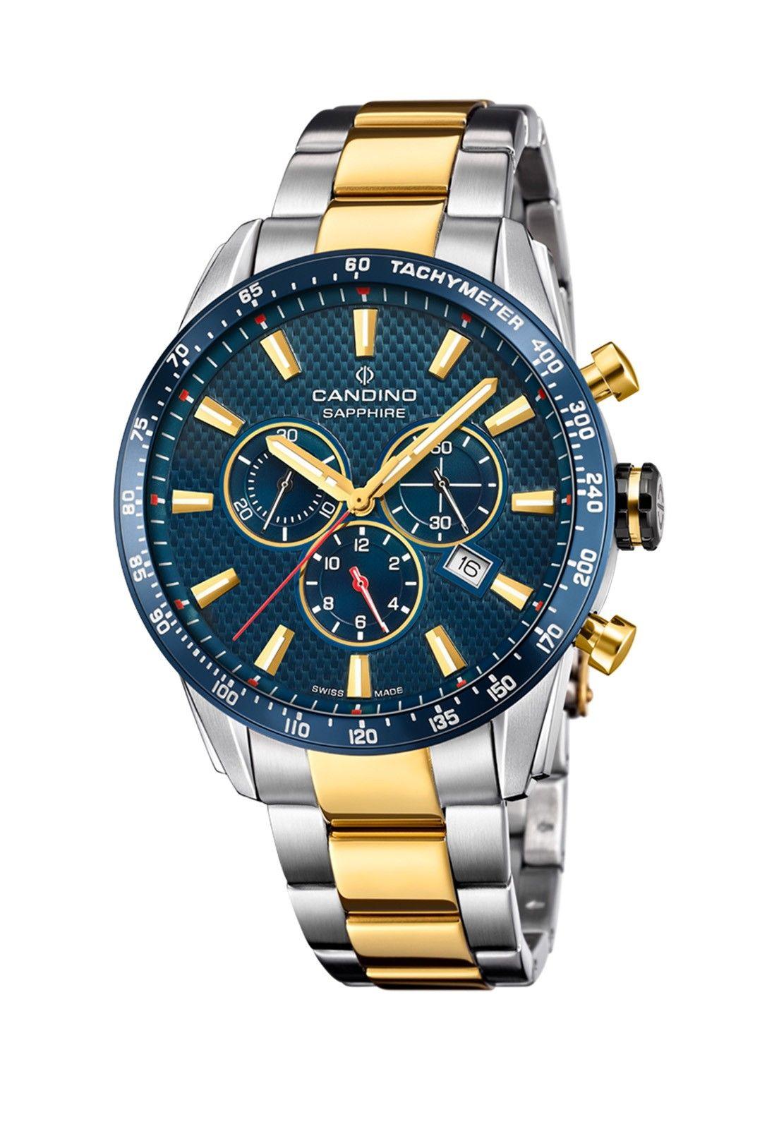 Reloj C4748/B Candino Swiss Azul Hombre Gents Classic-0
