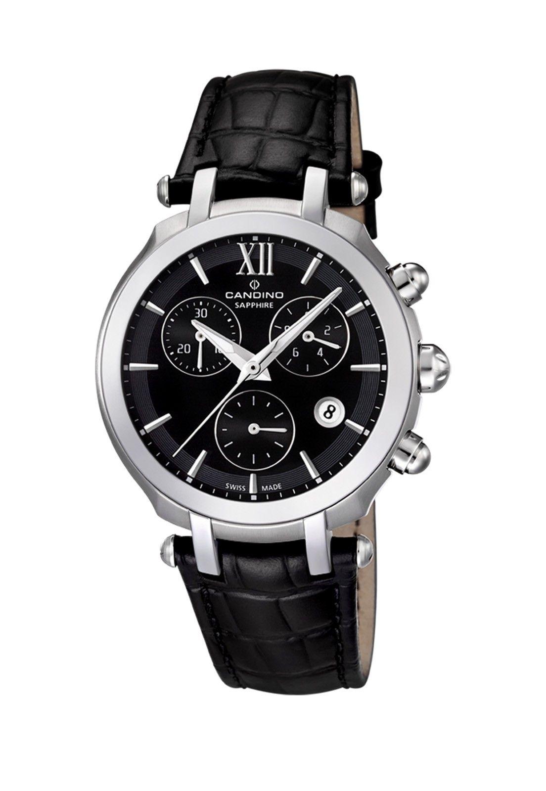 Reloj C4521/2 Candino Swiss Negro Mujer Gents Classic Timeless-0