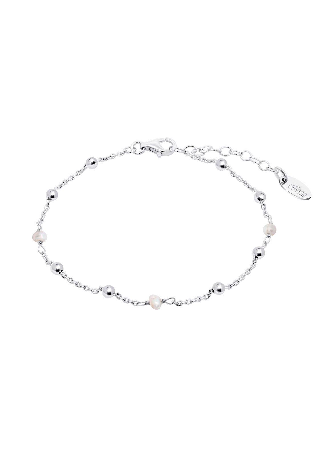 Pulsera LP3860-2/1 Lotus Silver Mujer Pearls-0