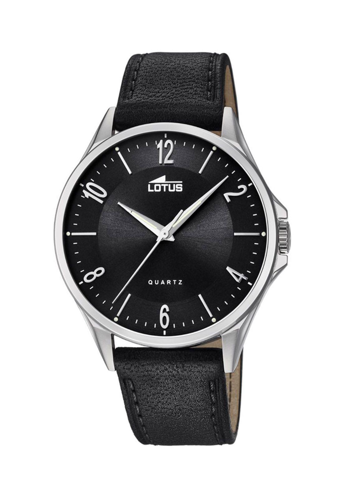 Reloj 18518/4 Lotus Hombre Negro Correa Clasico-0