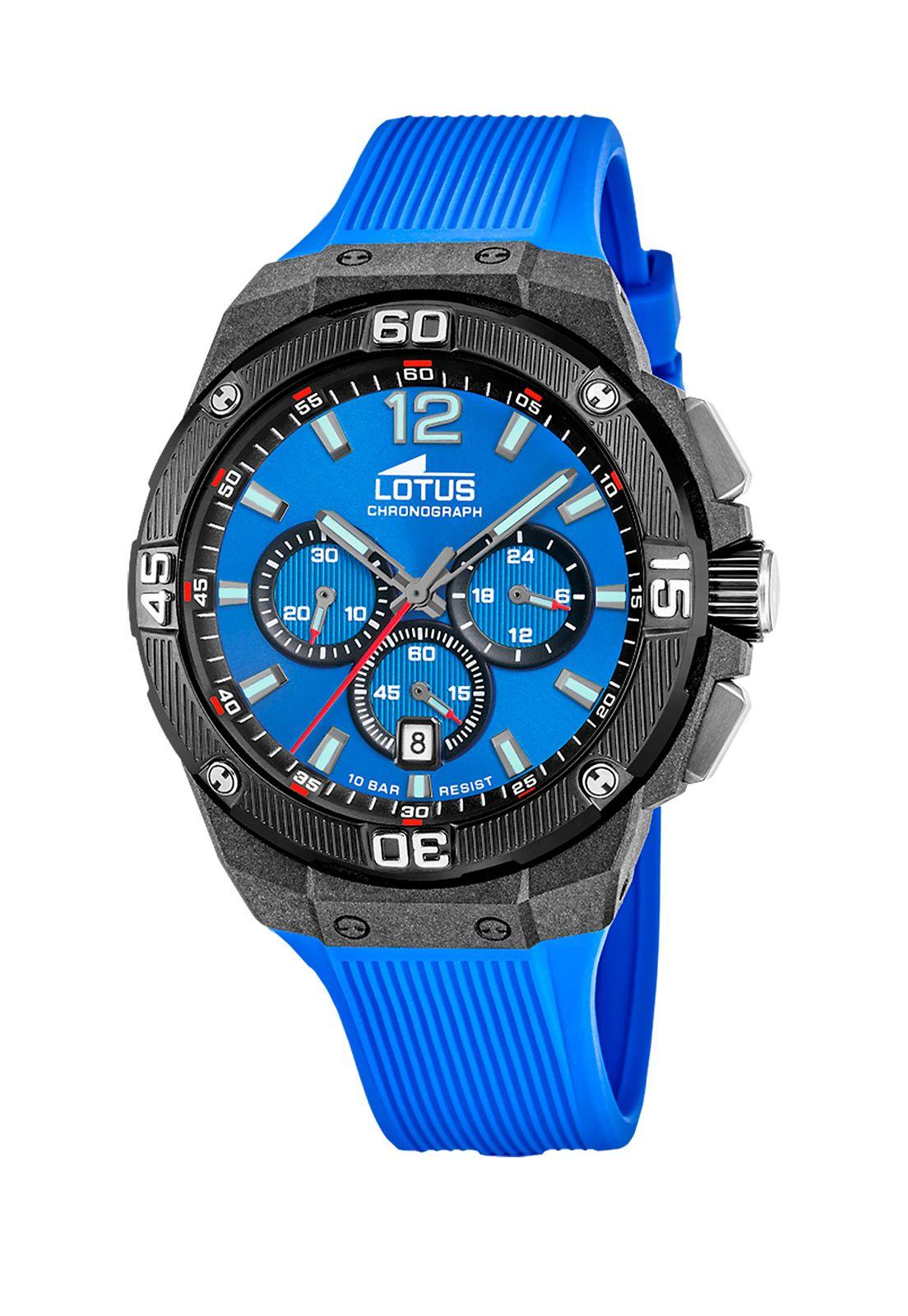 Reloj 18975/1 Lotus Azul Hombre Chrono-0