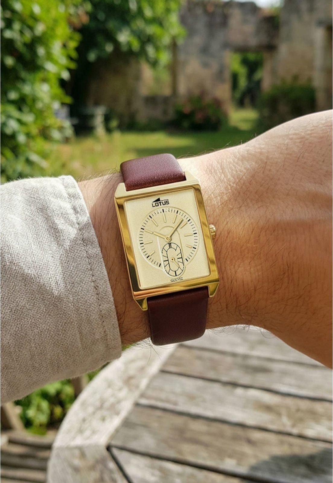 Reloj 19079/2 Lotus Dorado Hombre Crono Deportivo-4