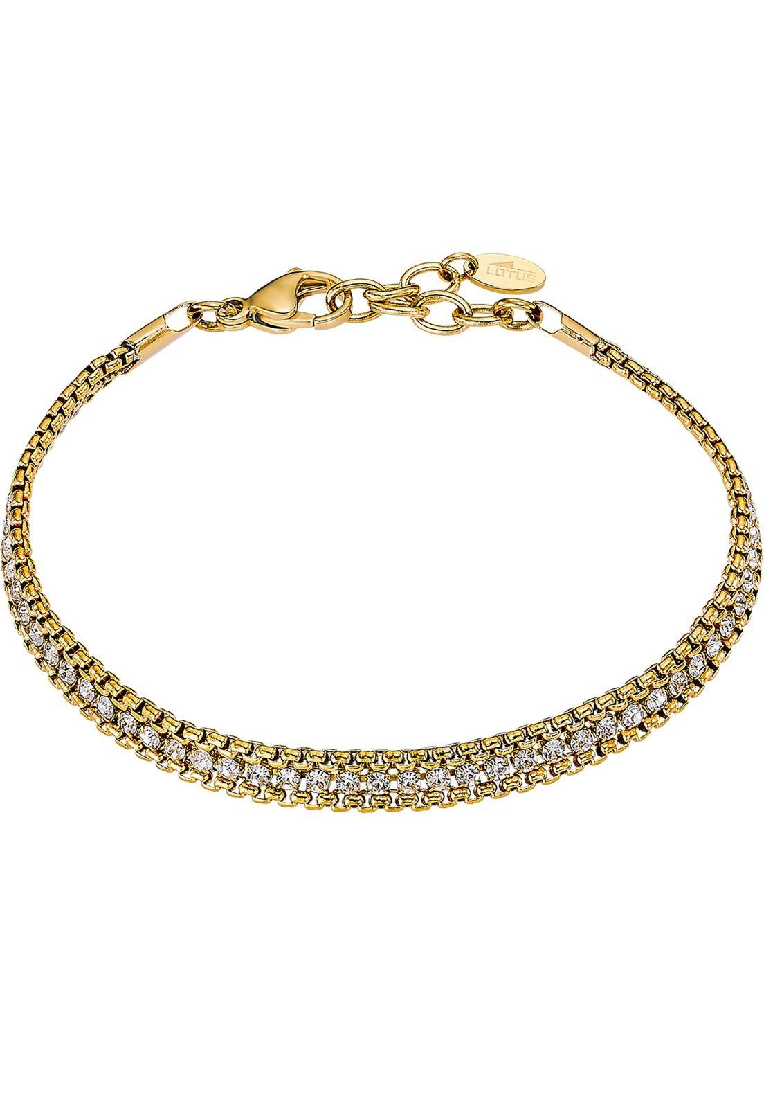 Pulsera Ls2568-2/2 Lotus Style Dorado Mujer Bliss-0
