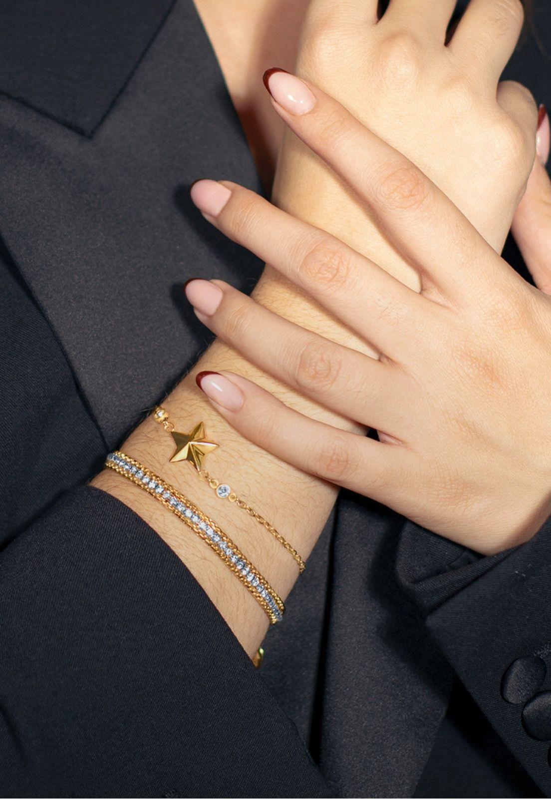 Pulsera Ls2568-2/2 Lotus Style Dorado Mujer Bliss-1