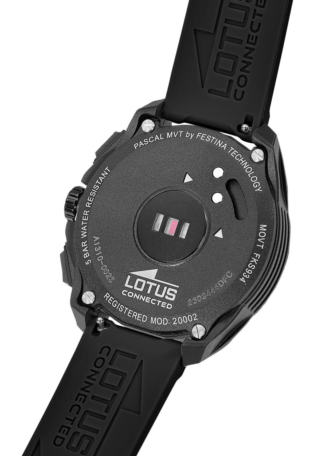 Reloj 20002/8 Lotus Negro Hombre Connected Full D-2